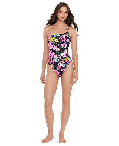 Steve Madden Women's Moderate Coverage One-Piece Swimsuit