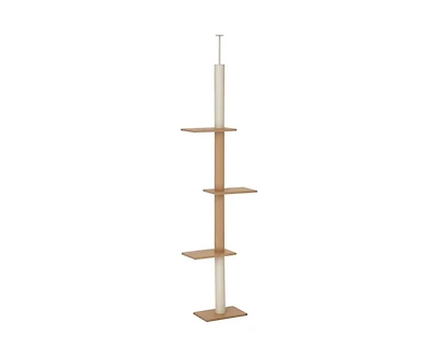 Zeus & Ruta Floor-to-Ceiling Cat Tree Activity Center