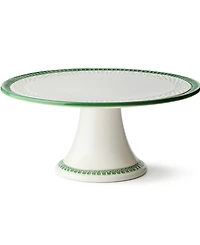 Certified International Le Jardin Footed Cake Plate