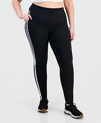 Id Ideology Plus Studio Side-Stripe Leggings, Macy's Exclusive