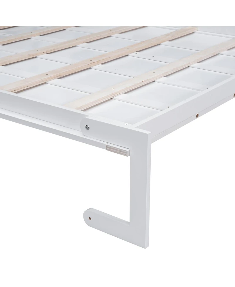 Streamdale Furniture Queen Size Murphy Bed Wall Bed with Cushion