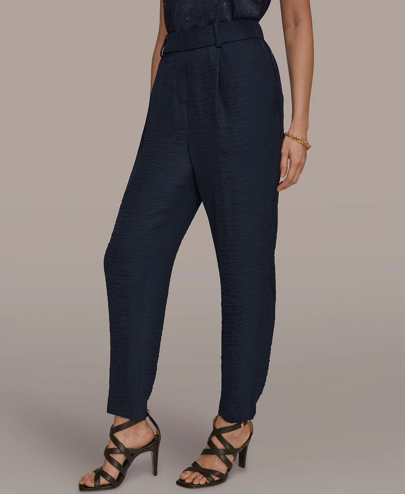 Donna Karan New York Women's Pleated Straight Pants
