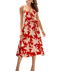 Cupshe Women's Wing It Floral Midi Beach Dress