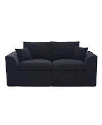 Streamdale Furniture Modular Sectional Sofa Cloud Couch, Comfy Modern 2 Seater with Removable Cushion Covers
