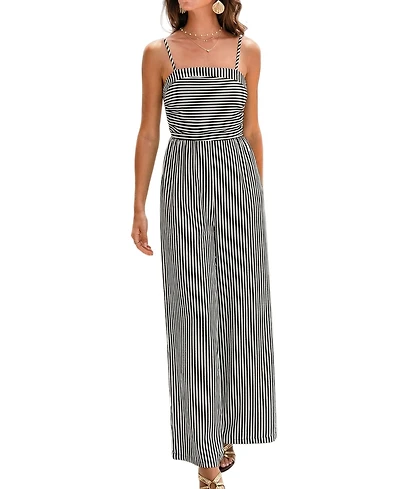 Cupshe Women's Feeling Inspired Striped Jumpsuit
