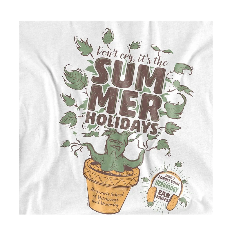 Harry Potter Men's Floral Crest T Shirt