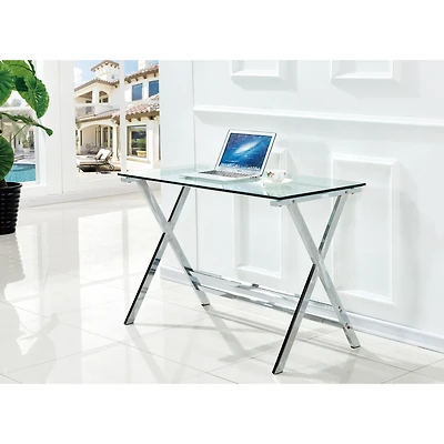 Streamdale Furniture Glass Computer Desk