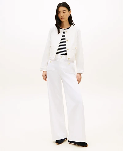 Tommy Hilfiger Women's Denim Button-Front Jacket