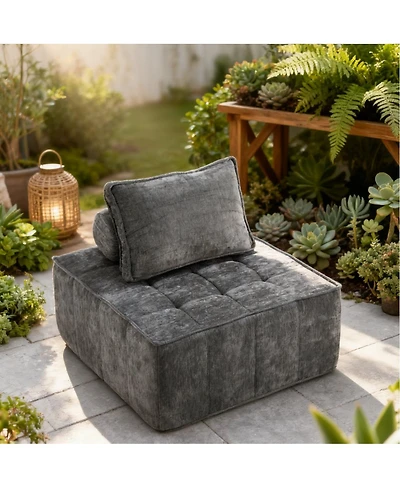 Streamdale Furniture Modern Modular Sectional Single Sofa Couch