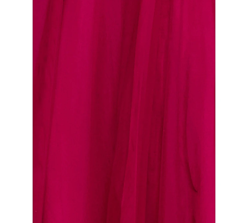 City Studios Women's Sweetheart Neck Long Dress
