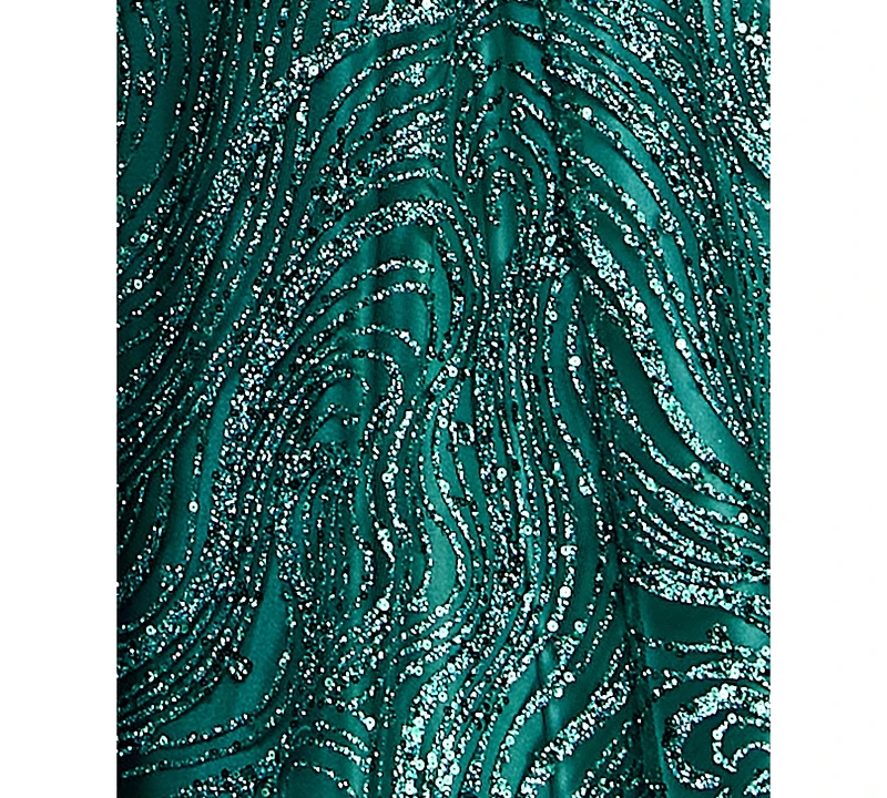 B Darlin Juniors' Embellished Sweetheart Gown