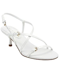 Marc Fisher Ltd Women's Nylah Strappy Leather Kitten Heel Sandals