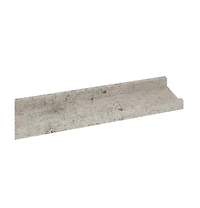 vidaXL Wall Shelves 4 pcs Concrete Gray 45.3"x3.5"x1.2"