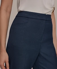 Donna Karan New York Women's Straight Leg Front Rise Pants