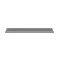 vidaXL Wall Shelves 4 pcs Gray 31.5"x3.5"x1.2"