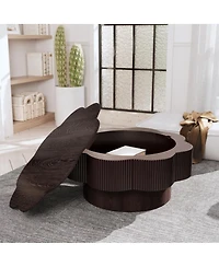 Streamdale Furniture Modern Plum Blossom Coffee Table with Storage