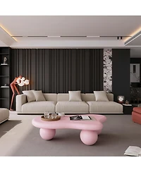 Streamdale Furniture 47" Cloud Shaped Coffee Table