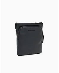 A|X Armani Exchange Men's Madrid Flat Crossbody Bag