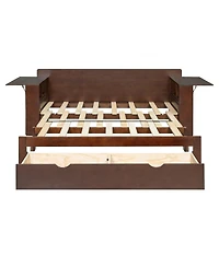 Streamdale Furniture Full Daybed with Removable Desk & Storage Drawers