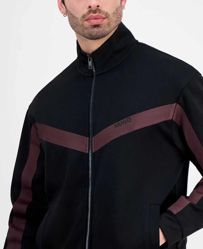 Hugo by Boss Men's Darti Collared Zip Track Jacket