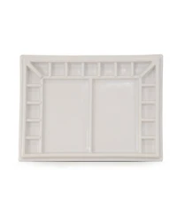 Pintar Ceramic Watercolor Paint Palette Tray - Well Ceramic Palette | Rectangle