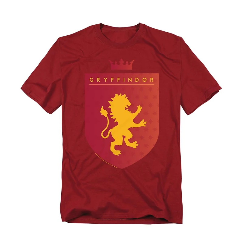Harry Potter Men's Gryffindor Shield Crest T Shirt