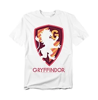 Harry Potter Men's Gryffindor Silhouette Crest T Shirt