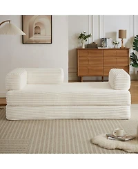 Streamdale Furniture Loveseat Sofa, Cloud Boneless Couches for Living Room, Modern Modular