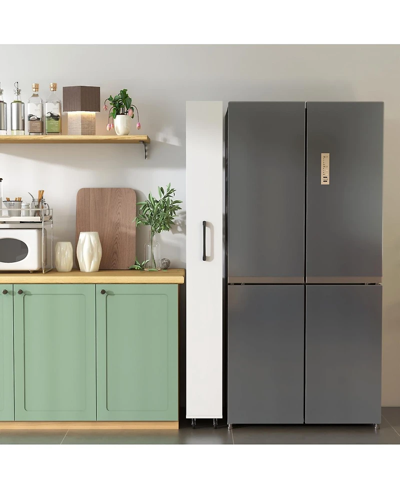 Streamdale Furniture 7-Tier Pull-Out Multi-Tier Storage Shelf for Kitchen, Living Room & Narrow Spaces