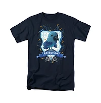 Harry Potter Big & Tall Watercolor Ravenclaw Crest T Shirt