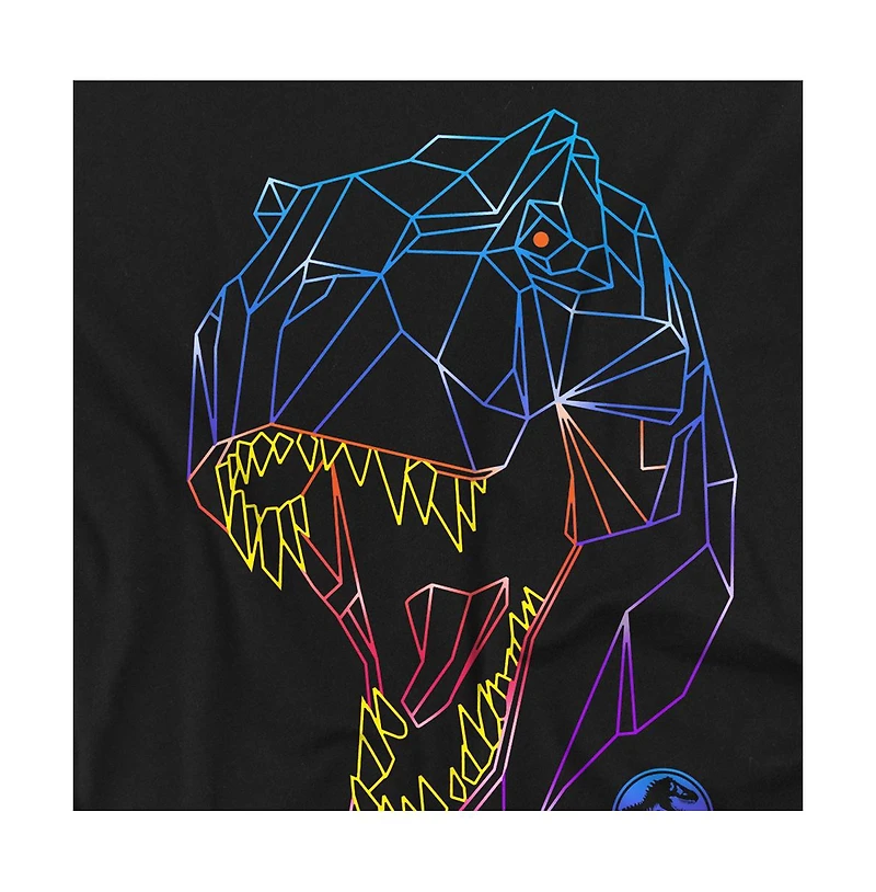 Jurassic Park Men's Neon T-Rex T Shirt