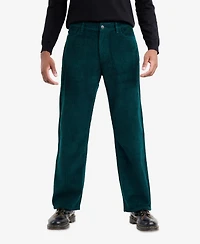 Spring + Mercer Men's Athletic Fit Corduroy Pants
