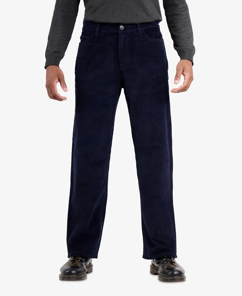 Spring + Mercer Men's Athletic Fit Corduroy Pants
