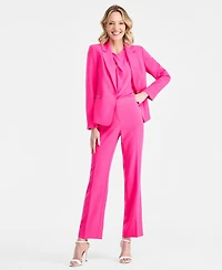 Kasper Women's One-Button Chain-Trim Blazer, Regular & Petite