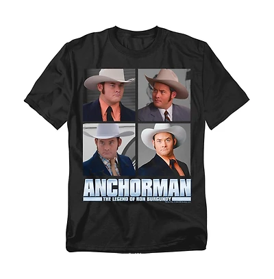 Anchorman Men's The Legend Of Ron Burgundy Champ Kind Stacked Boxes T Shirt