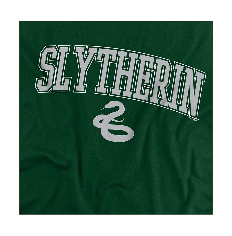 Harry Potter Men's Slytherin Arched Snake T Shirt
