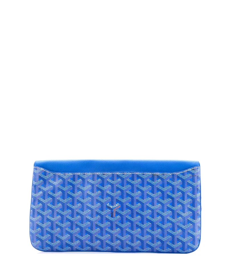 Pre-Owned Goyard Saint Marie Clutch Coated Canvas