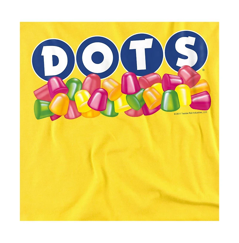 Tootsie Roll Men's Dots Logo T Shirt
