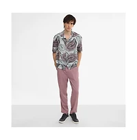 Campus Sutra Men's Oceanic Oversized Shirt