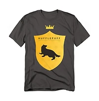 Harry Potter Men's Hufflepuff Shield Crest T Shirt