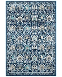 Safavieh Evoke EVK251C Blue/Ivory 5'1" x 7'6" Area Rug