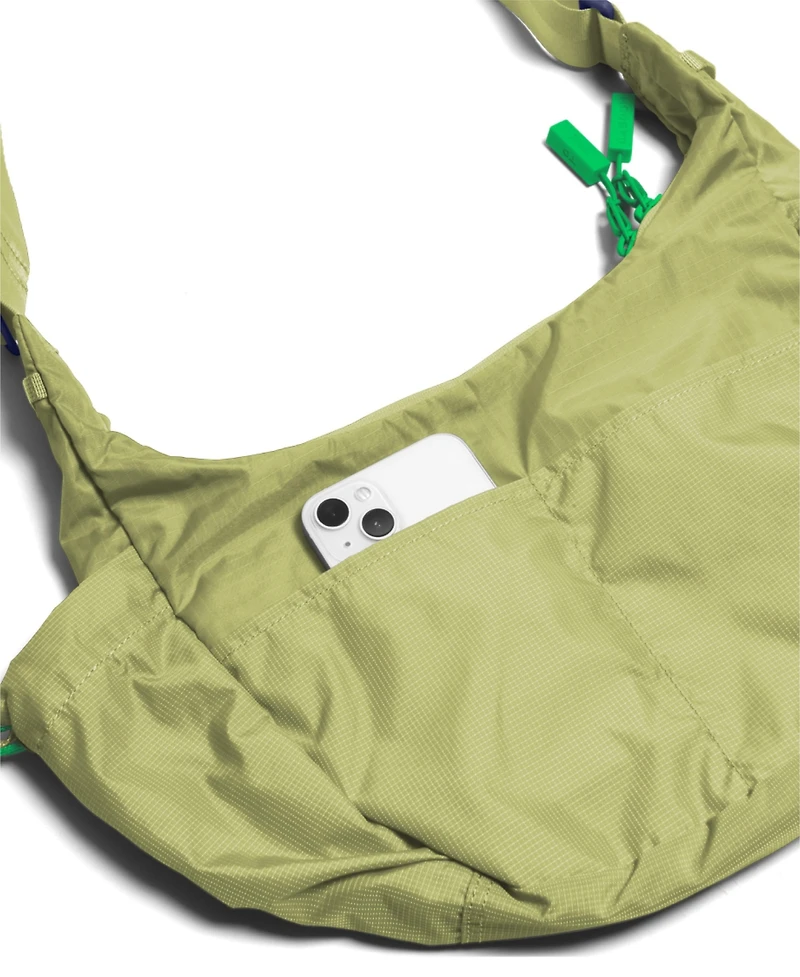 Baboon to the Moon Crescent Crossbody Bag