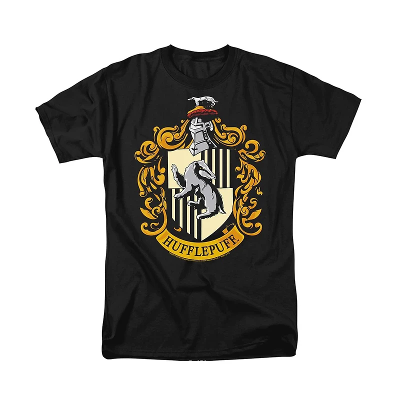 Harry Potter Men's Hufflepuff Crest T Shirt