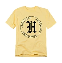 Harry Potter Men's Hufflepuff Letter H T Shirt