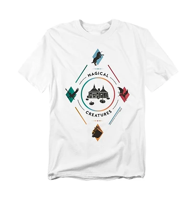 Harry Potter Men's Magical Creatures Diamond T Shirt