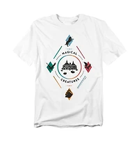 Harry Potter Men's Magical Creatures Diamond T Shirt