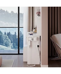 Streamdale Furniture Led Mirror Vanity Set