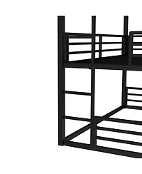 Streamdale Furniture Triple Bunk Bed, Metal