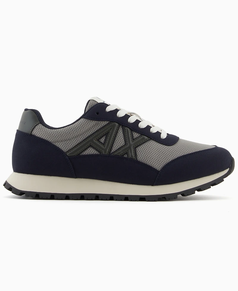 A|X Armani Exchange Men's Drop Lace-Up Sneakers