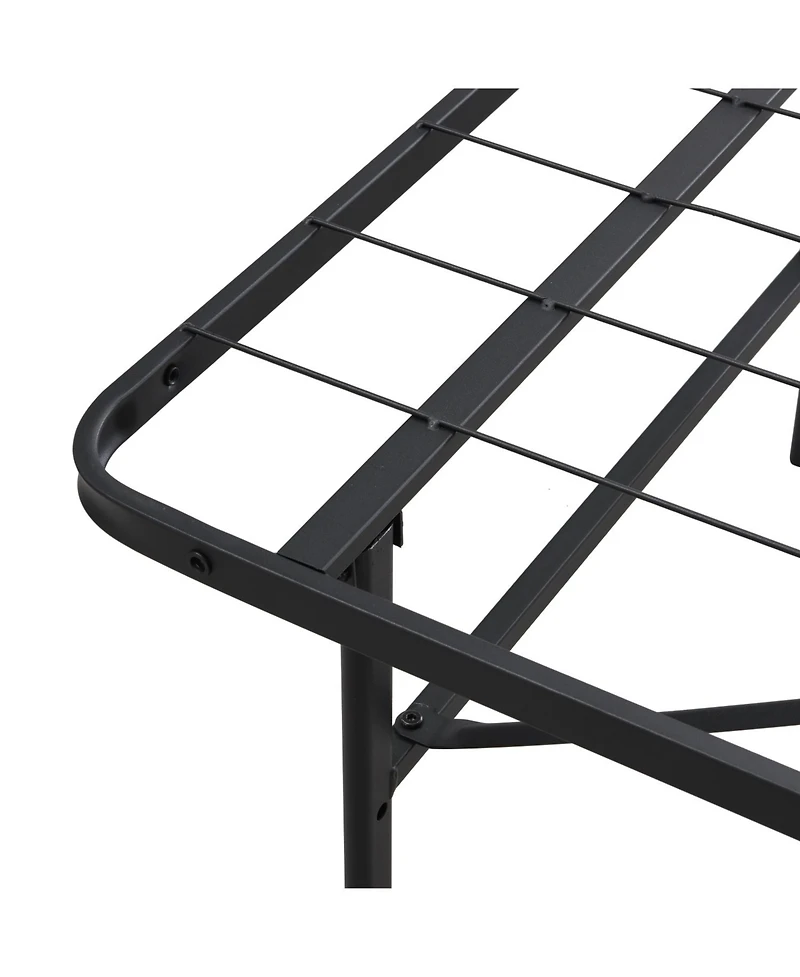 Streamdale Furniture Queen Metal Folding Bed Frame - 14 Inch, Easy Assembly